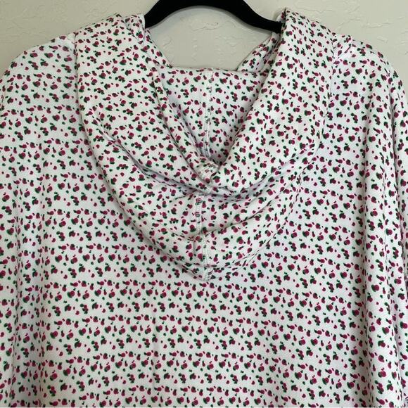 Something Navy Rachel Floral Pullover Hoodie XXL - Picture 7 of 10